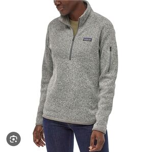 Patagonia Better Sweater 1/4 Zip in Grey